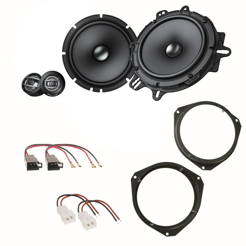 Lautsprecher Ducato Jumper Boxer Pioneer TS-A1600C 2 Wege Compo System vorne Lautsprecher Ducato Jumper Boxer Pioneer TS-A1600C 2 Wege Compo System vorne