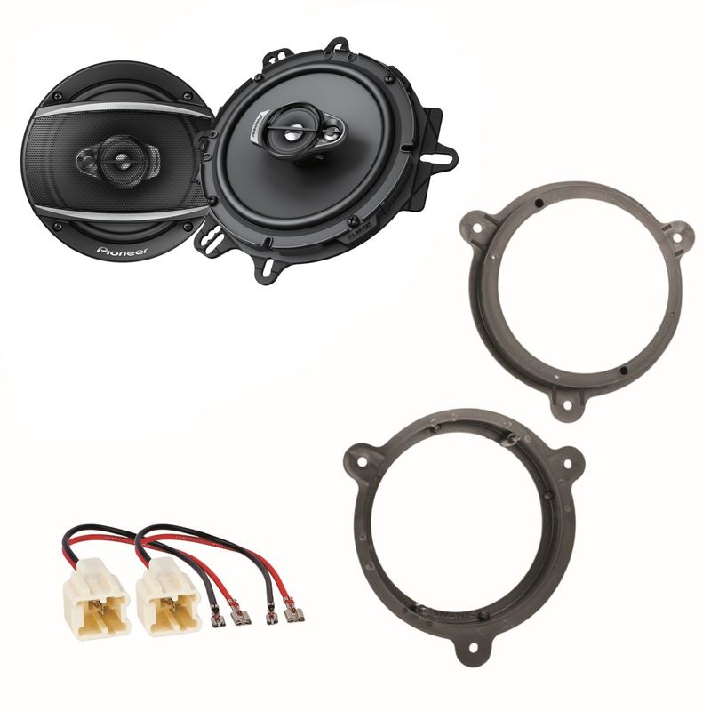Lautsprecher Dokker Lodgy Logan Sandero 2 Pioneer TS-A1670F 3 Wege Koaxial Lautsprecher Dokker Lodgy Logan Sandero 2 Pioneer TS-A1670F 3 Wege Koaxial