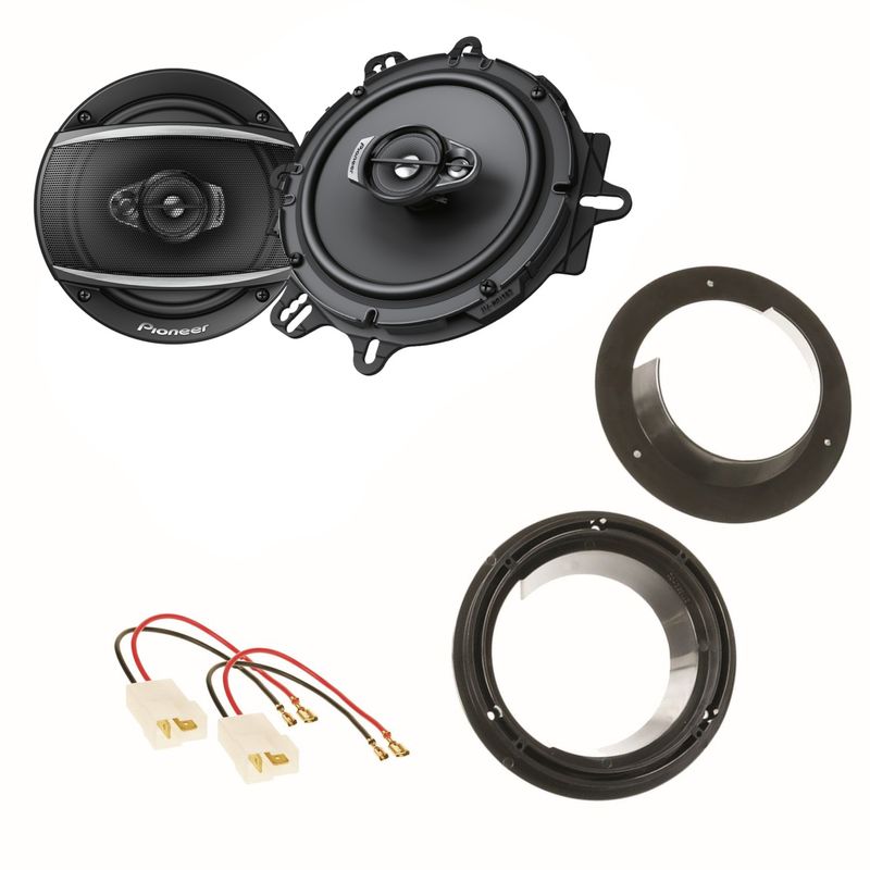 Lautsprecher Fiat Seicento Sedici Pioneer TS-A1670F 16,5 cm 3 Wege Koaxial Lautsprecher Fiat Seicento Sedici Pioneer TS-A1670F 16,5 cm 3 Wege Koaxial