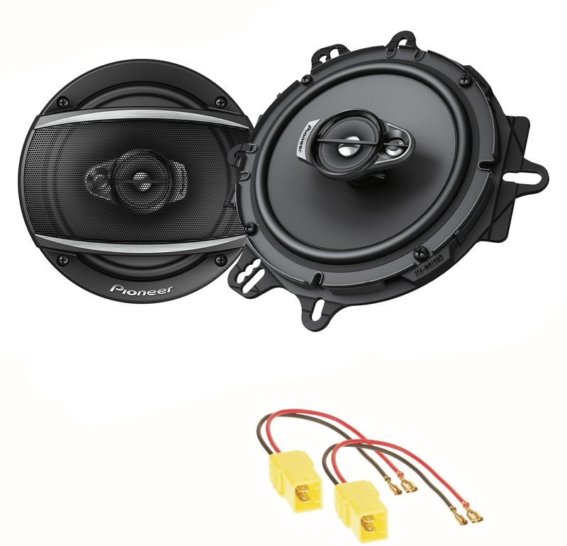 Pioneer TS-A1670F Lautsprecher Boxen Einbauset für Ducato Jumper Boxer Typ 244 Pioneer TS-A1670F Lautsprecher Boxen Einbauset für Ducato Jumper Boxer Typ 244