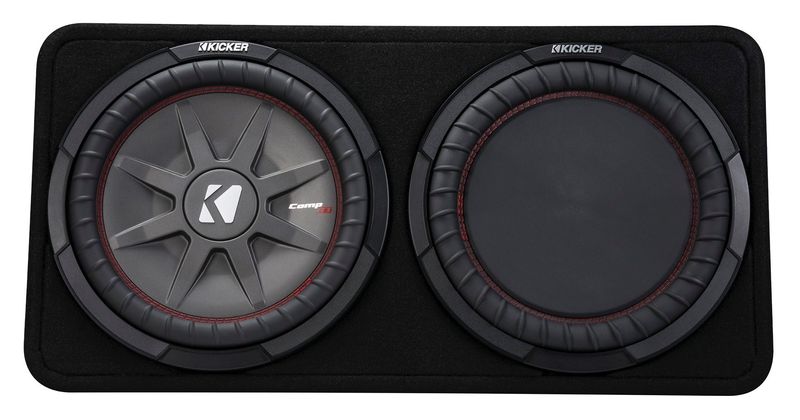 Kicker TCompRT12 Subwoofer TCWR122 Basskiste 30 cm 1000 Watt max. Kiste Woofer