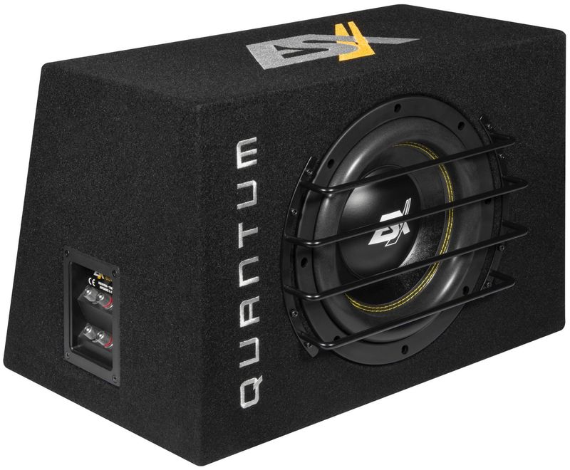 ESX Quantum QSB10 Bassreflex Subwoofer 25 cm 1200 Watt max Doppelschwingspule
