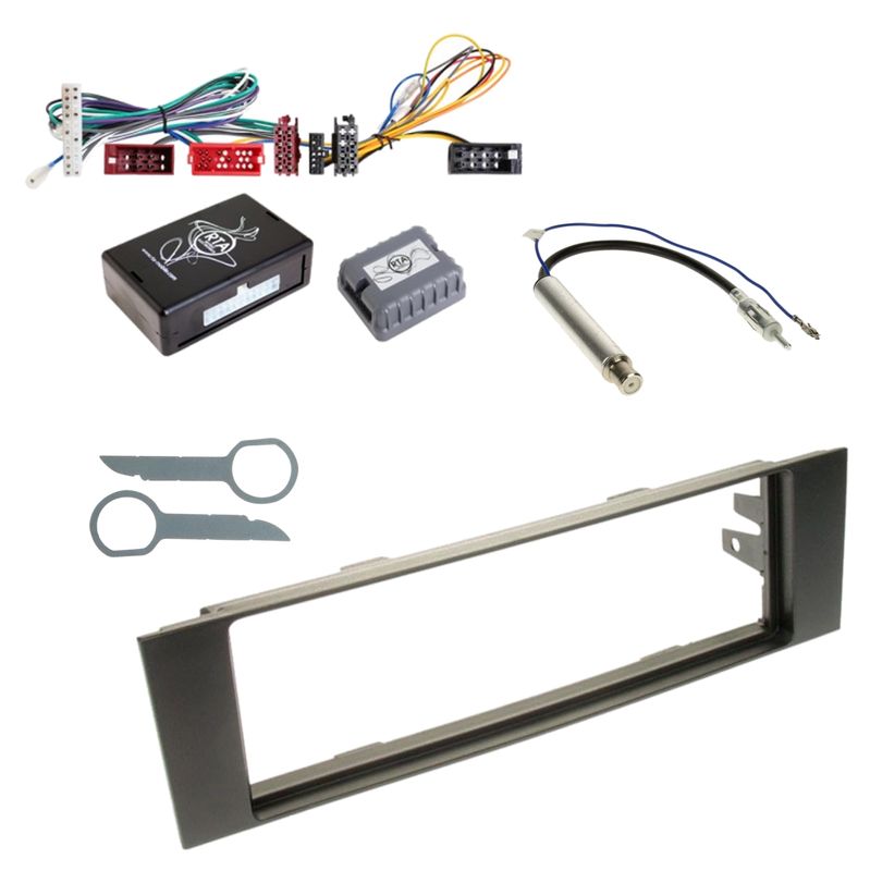 Autoradio Einbauset für Audi A3 8P 1-DIN Radioblende Antennen Adapter Kabel