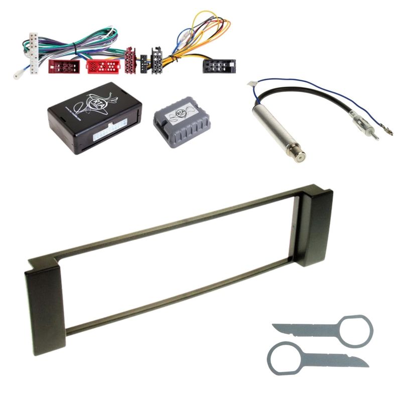 Autoradio Einbauset für Audi A3 8L A6 4B Facelift 1-DIN Radioblende Adapter