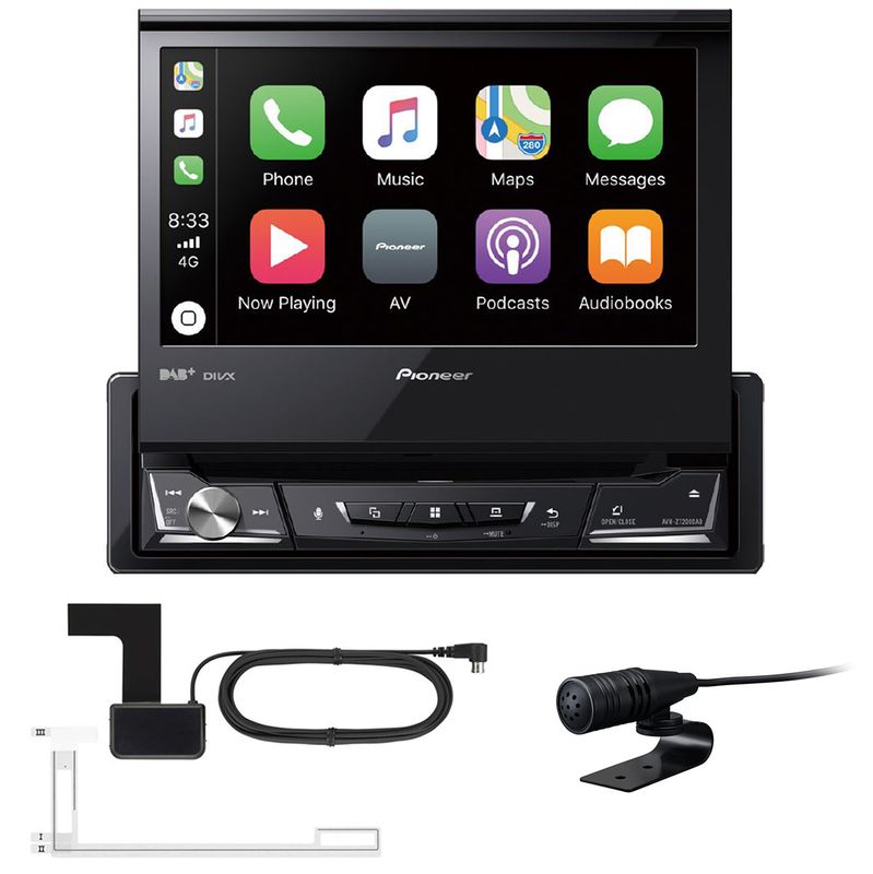 PIONEER AVH-Z7200DAB 1-DIN CarPlay Android Auto Digitalradio inkl. DAB Antenne