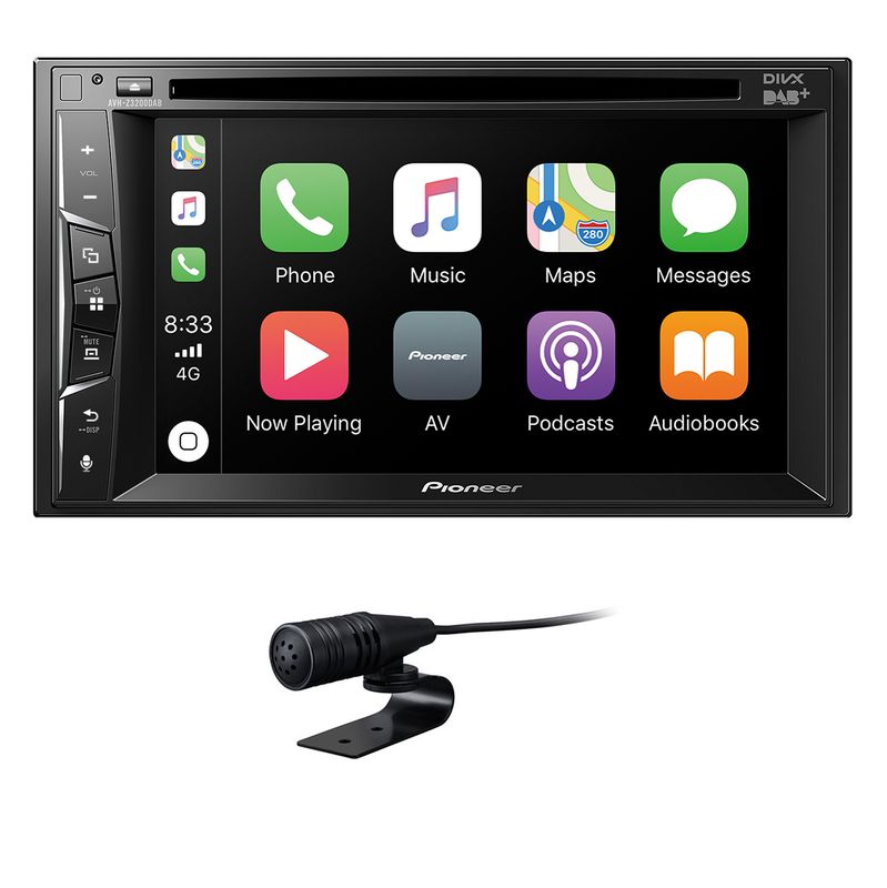 Pioneer AVH-Z3200DAB CarPlay USB MP3 DVD Bluetooth Digitalradio AUX CD DAB+