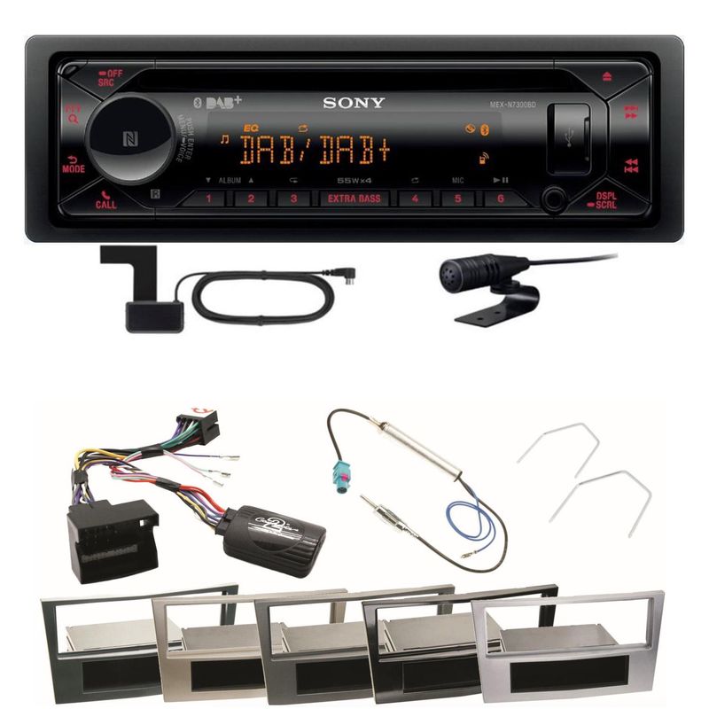 Sony MEX-N7300BD Bluetooth AUX MP3 DAB+ Einbauset für Astra H Corsa D Zafira B Sony MEX-N7300BD Bluetooth AUX MP3 DAB+ Einbauset für Astra H Corsa D Zafira B