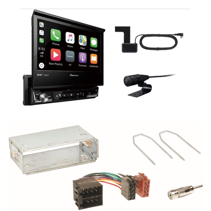 Pioneer AVH-Z7200DAB Bluetooth USB Einbauset für Opel Astra F G Corsa B Zafira A Pioneer AVH-Z7200DAB Bluetooth USB Einbauset für Opel Astra F G Corsa B Zafira A
