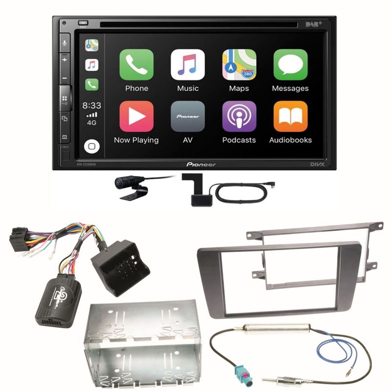 Pioneer AVH-Z5200DAB Android Auto Carplay Einbauset für Skoda Octavia 2 Yeti 5L Pioneer AVH-Z5200DAB Android Auto Carplay Einbauset für Skoda Octavia 2 Yeti 5L