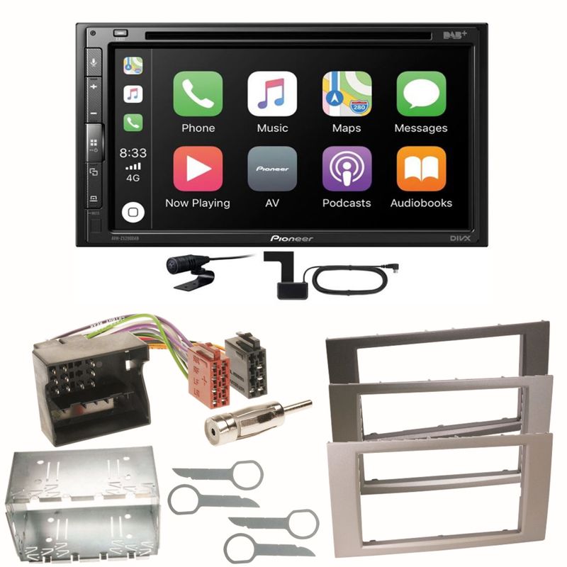 Pioneer AVH-Z5200DAB Android Auto Einbauset für Ford Focus Fusion Galaxy S-Max Pioneer AVH-Z5200DAB Android Auto Einbauset für Ford Focus Fusion Galaxy S-Max