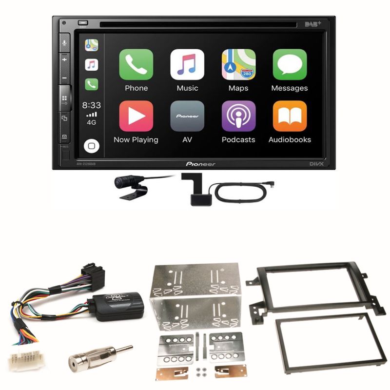 Pioneer AVH-Z5200DAB Android Auto Carplay Einbauset für Suzuki Grand Vitara JT Pioneer AVH-Z5200DAB Android Auto Carplay Einbauset für Suzuki Grand Vitara JT