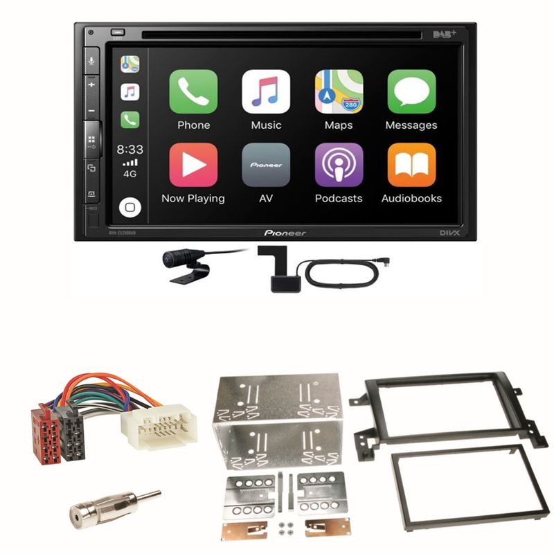 Pioneer AVH-Z5200DAB Android Auto Carplay Einbauset für Suzuki Grand Vitara JT Pioneer AVH-Z5200DAB Android Auto Carplay Einbauset für Suzuki Grand Vitara JT