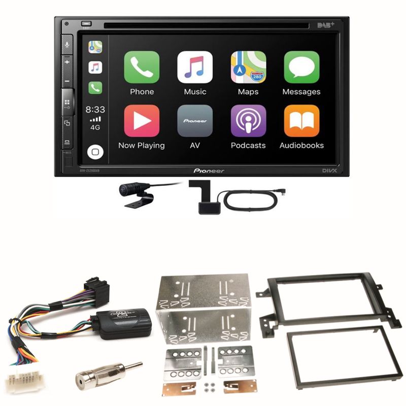 Pioneer AVH-Z5200DAB Android Auto Carplay Einbauset für Suzuki Grand Vitara JT Pioneer AVH-Z5200DAB Android Auto Carplay Einbauset für Suzuki Grand Vitara JT