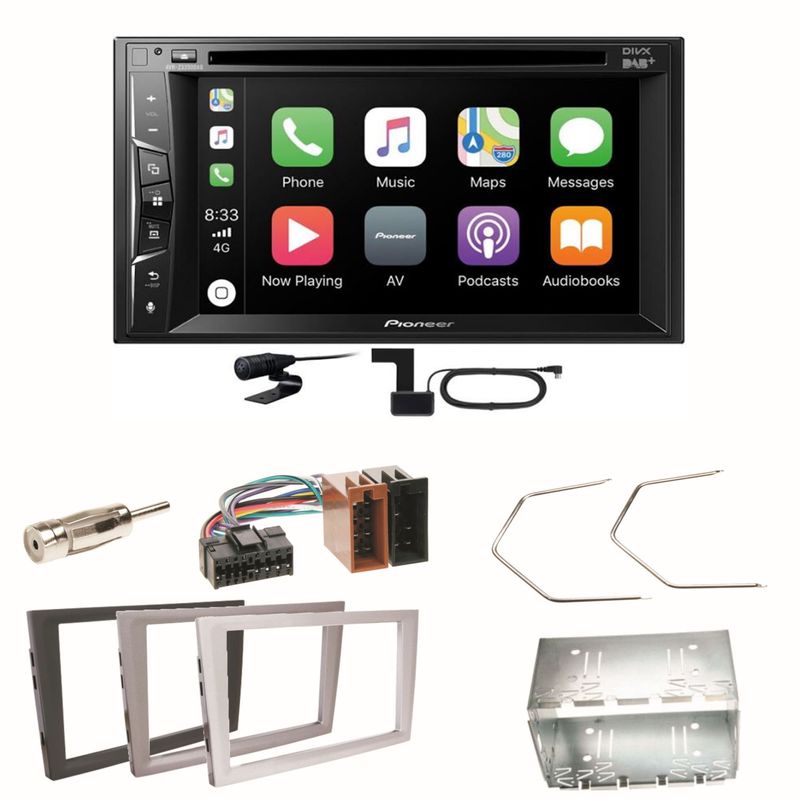 Pioneer AVH-Z3200DAB Carplay DAB Einbauset für Opel Vectra C Signum Corsa Combo Pioneer AVH-Z3200DAB Carplay DAB Einbauset für Opel Vectra C Signum Corsa Combo