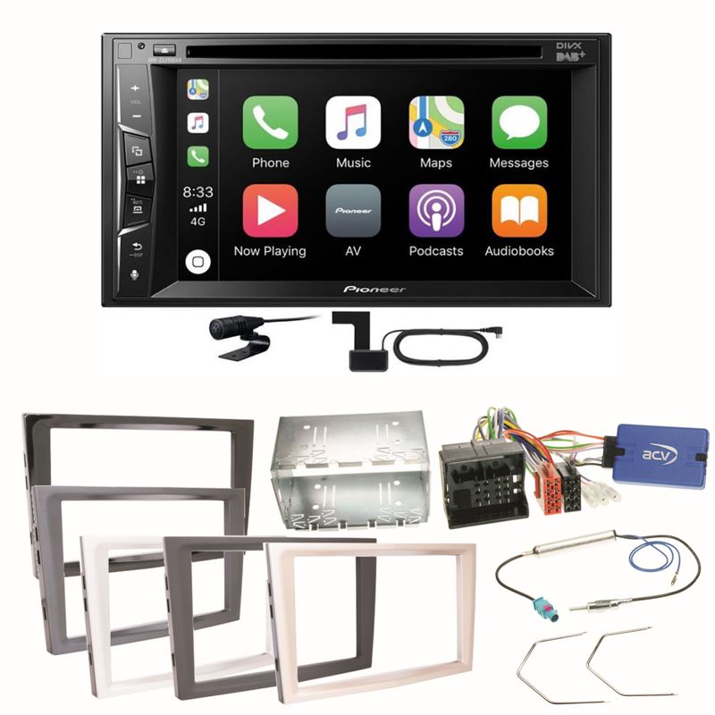 Pioneer AVH-Z3200DAB Carplay Einbauset für Opel Astra H Corsa D Zafira B Antara Pioneer AVH-Z3200DAB Carplay Einbauset für Opel Astra H Corsa D Zafira B Antara