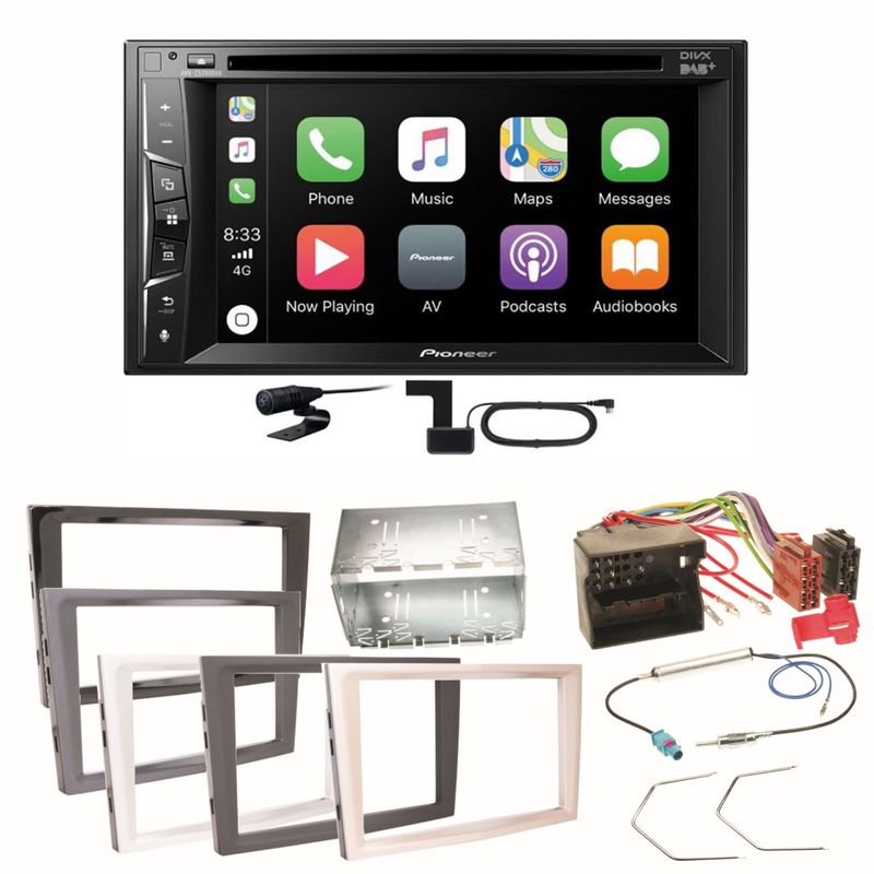 Pioneer AVH-Z3200DAB Carplay Einbauset für Opel Astra H Corsa D Zafira B Antara Pioneer AVH-Z3200DAB Carplay Einbauset für Opel Astra H Corsa D Zafira B Antara