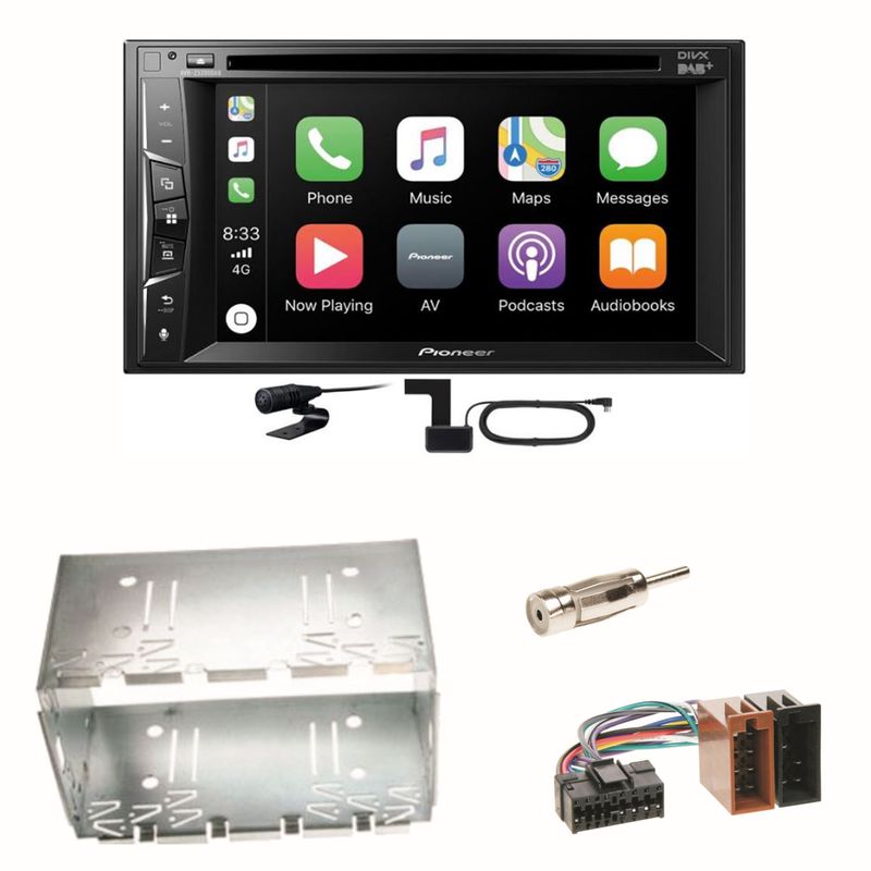 Pioneer AVH-Z3200DAB Carplay Einbauset für Mercedes Vito Viano W639 W447 Sprinter