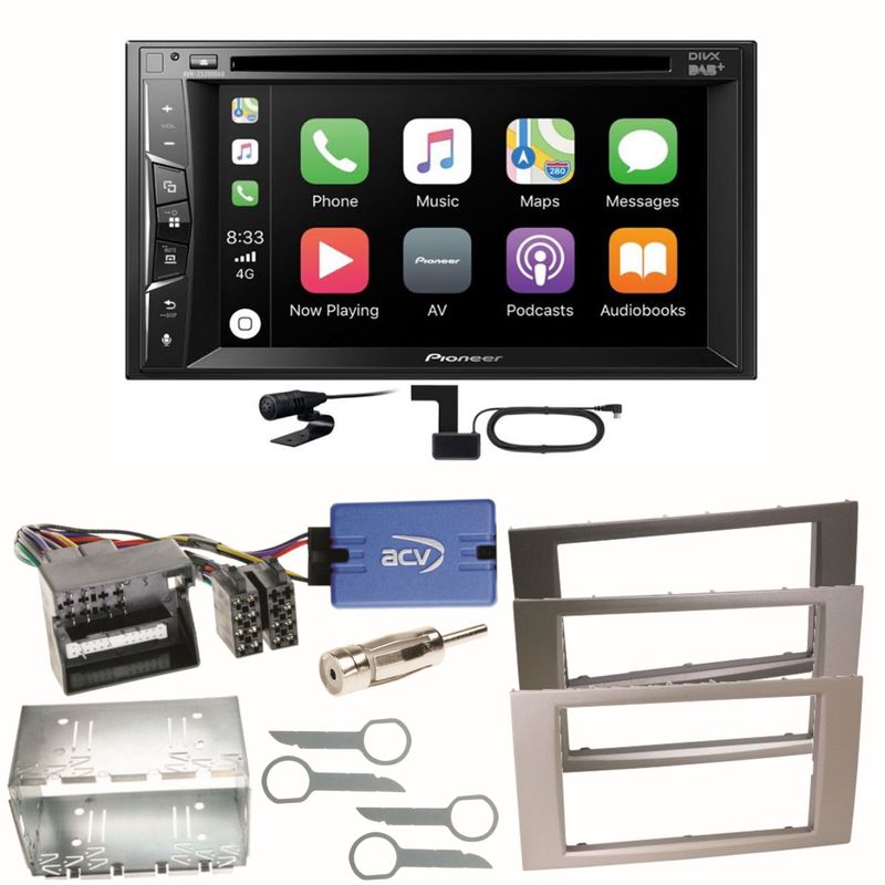 Pioneer AVH-Z3200DAB Carplay DAB Einbauset für Ford Focus C-Max Fiesta Transit Pioneer AVH-Z3200DAB Carplay DAB Einbauset für Ford Focus C-Max Fiesta Transit