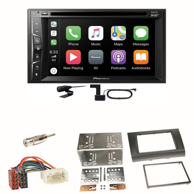 Pioneer AVH-Z3200DAB Carplay Bluetooth Einbauset für Suzuki Swift Sport EZ MZ