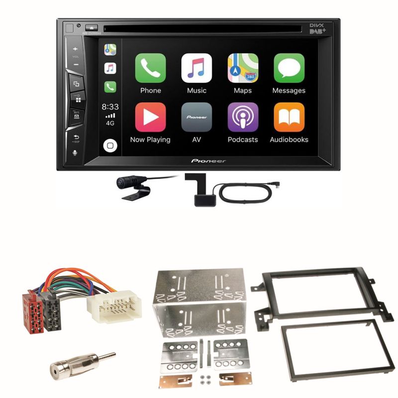 Pioneer AVH-Z3200DAB Carplay Bluetooth Einbauset für Suzuki Grand Vitara JT Pioneer AVH-Z3200DAB Carplay Bluetooth Einbauset für Suzuki Grand Vitara JT