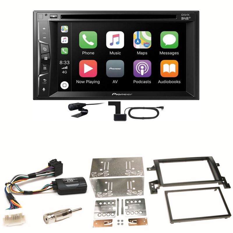 Pioneer AVH-Z3200DAB Carplay Bluetooth Einbauset für Suzuki Grand Vitara JT Pioneer AVH-Z3200DAB Carplay Bluetooth Einbauset für Suzuki Grand Vitara JT