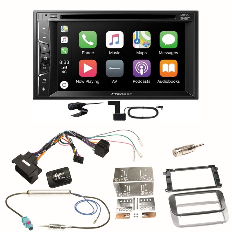 Pioneer AVH-Z3200DAB Carplay DAB Einbauset für Ford Focus Mondeo S-Max Galaxy Pioneer AVH-Z3200DAB Carplay DAB Einbauset für Ford Focus Mondeo S-Max Galaxy