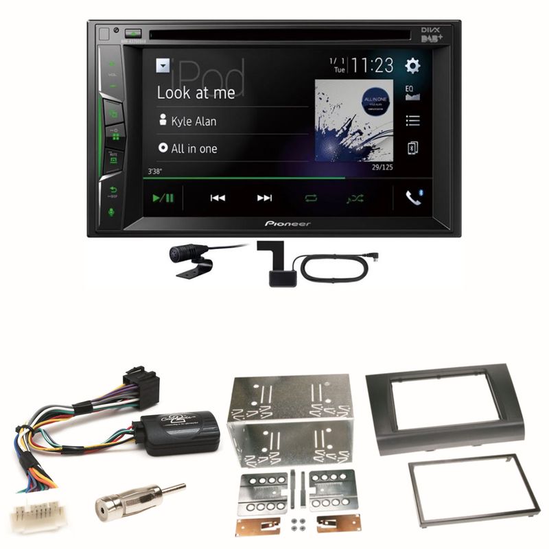 Pioneer AVH-A3200DAB Bluetooth DAB CD Einbauset für Suzuki Swift Sport EZ MZ Pioneer AVH-A3200DAB Bluetooth DAB CD Einbauset für Suzuki Swift Sport EZ MZ