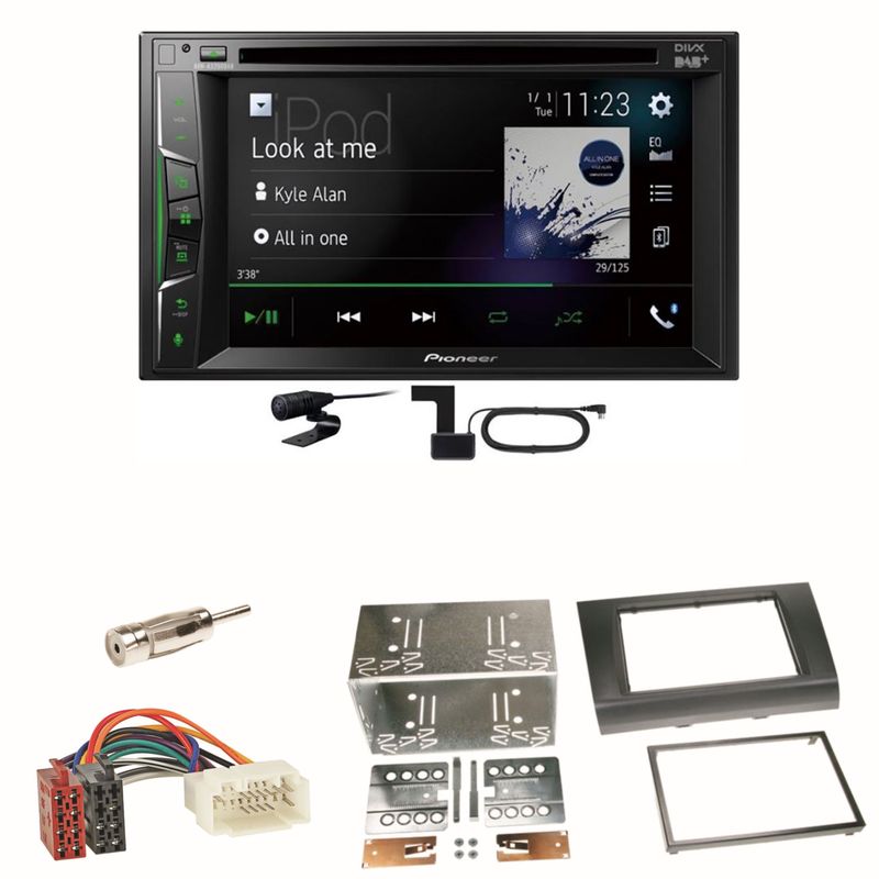 Pioneer AVH-A3200DAB Bluetooth DAB CD Einbauset für Suzuki Swift Sport EZ MZ Pioneer AVH-A3200DAB Bluetooth DAB CD Einbauset für Suzuki Swift Sport EZ MZ