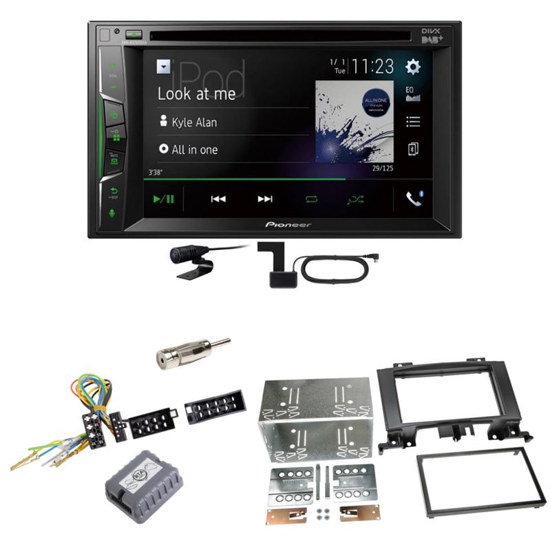 Pioneer AVH-A3200DAB Bluetooth DAB Einbauset für Mercedes Sprinter W906 Crafter Pioneer AVH-A3200DAB Bluetooth DAB Einbauset für Mercedes Sprinter W906 Crafter