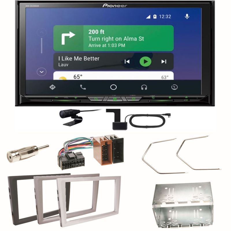 Pioneer AVH-Z9200DAB Android Auto Einbauset für Opel Vectra C Signum Corsa Combo Pioneer AVH-Z9200DAB Android Auto Einbauset für Opel Vectra C Signum Corsa Combo