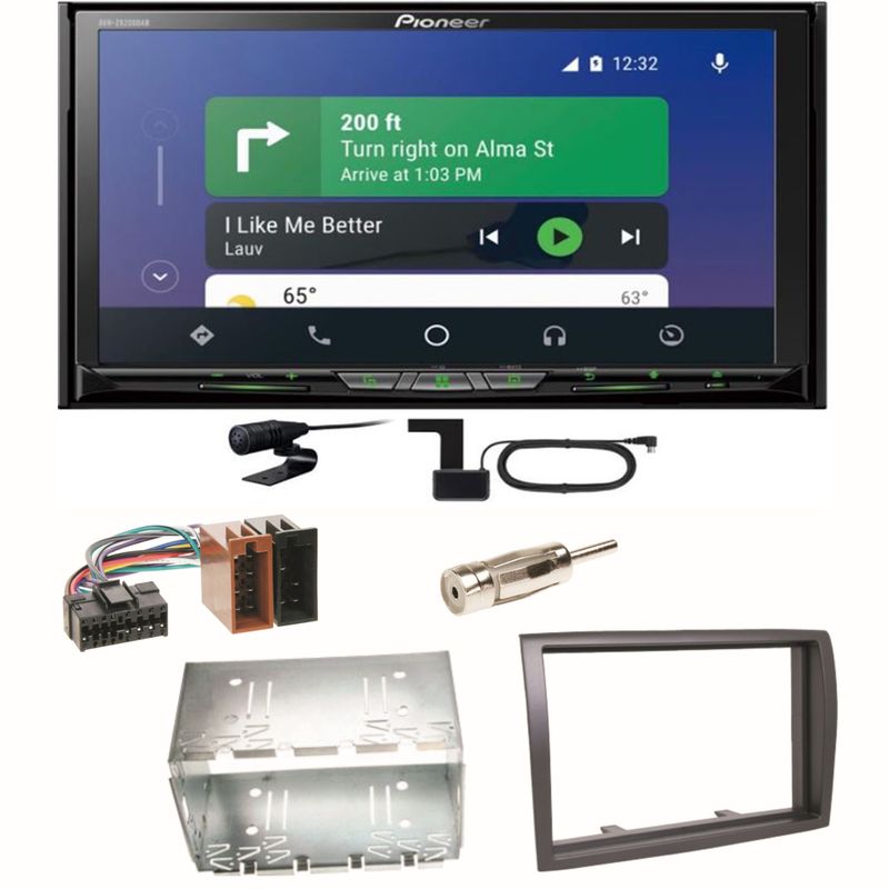 Pioneer AVH-Z9200DAB Android Auto Carplay Einbauset für Fiat Ducato Boxer Jumper Pioneer AVH-Z9200DAB Android Auto Carplay Einbauset für Fiat Ducato Boxer Jumper