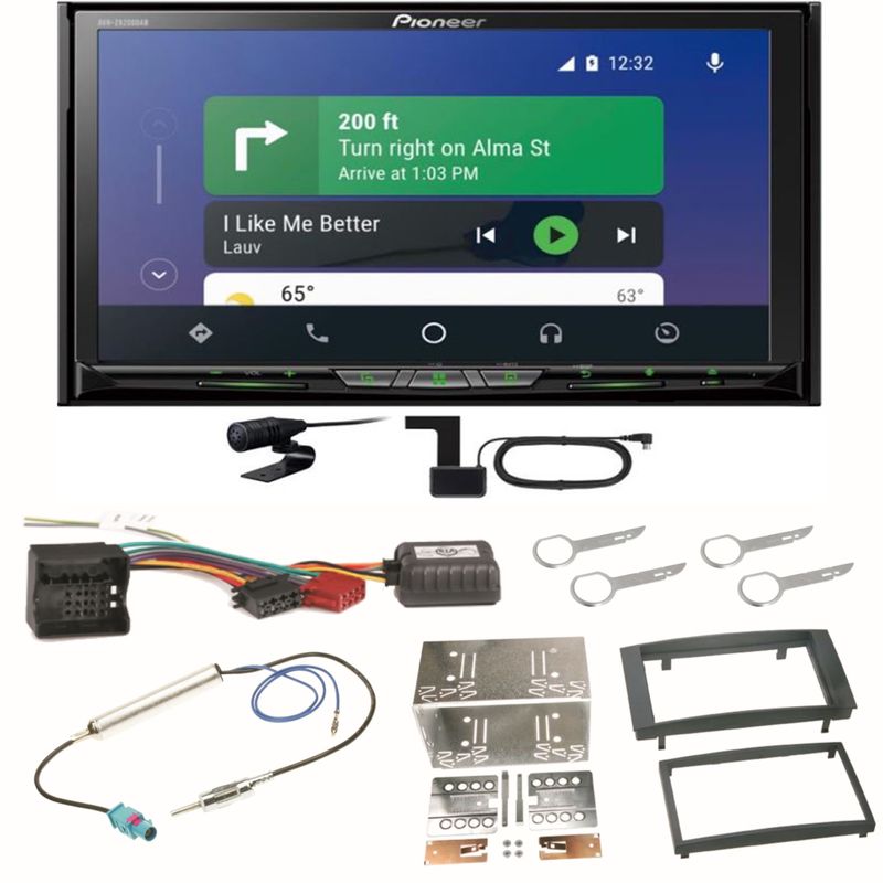 Pioneer AVH-Z9200DAB Android Auto Carplay Einbauset für T5 2003-2015 Multivan Pioneer AVH-Z9200DAB Android Auto Carplay Einbauset für T5 2003-2015 Multivan