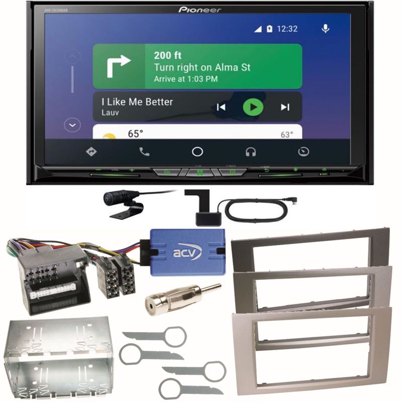 Pioneer AVH-Z9200DAB Android Auto Einbauset für Ford Focus C-Max Fiesta Transit Pioneer AVH-Z9200DAB Android Auto Einbauset für Ford Focus C-Max Fiesta Transit