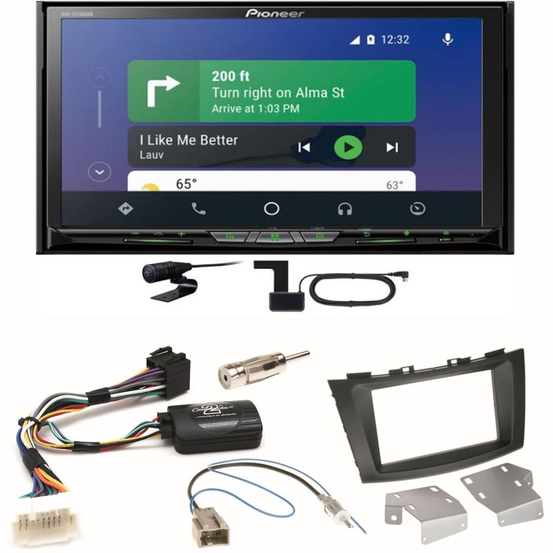Pioneer AVH-Z9200DAB Android Auto Carplay Einbauset für Suzuki Swift Sport FZ NZ Pioneer AVH-Z9200DAB Android Auto Carplay Einbauset für Suzuki Swift Sport FZ NZ