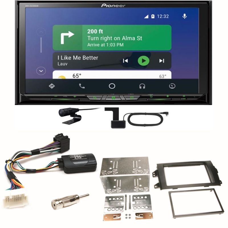 Pioneer AVH-Z9200DAB Android Auto Carplay Einbauset für Suzuki SX4 Fiat Sedici Pioneer AVH-Z9200DAB Android Auto Carplay Einbauset für Suzuki SX4 Fiat Sedici