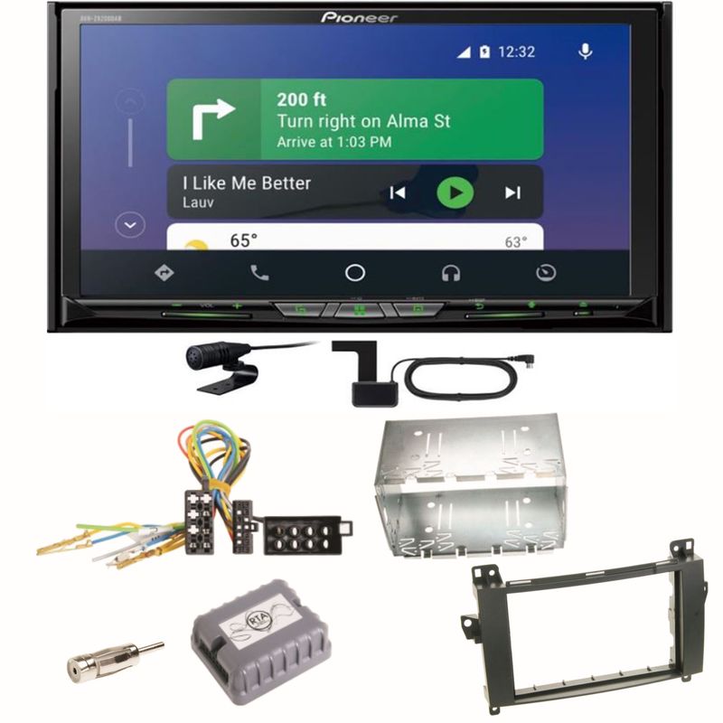 Pioneer AVH-Z9200DAB Android Auto Carplay Einbauset für Mercedes Vito Viano W639 Pioneer AVH-Z9200DAB Android Auto Carplay Einbauset für Mercedes Vito Viano W639