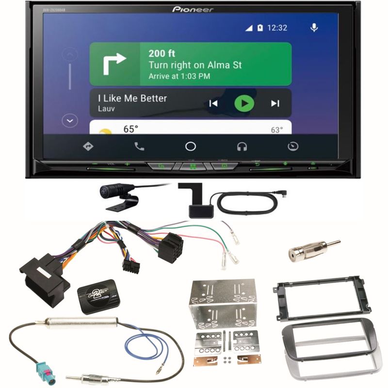 Pioneer AVH-Z9200DAB Android Auto Einbauset für Ford Focus Mondeo S-Max Galaxy Pioneer AVH-Z9200DAB Android Auto Einbauset für Ford Focus Mondeo S-Max Galaxy