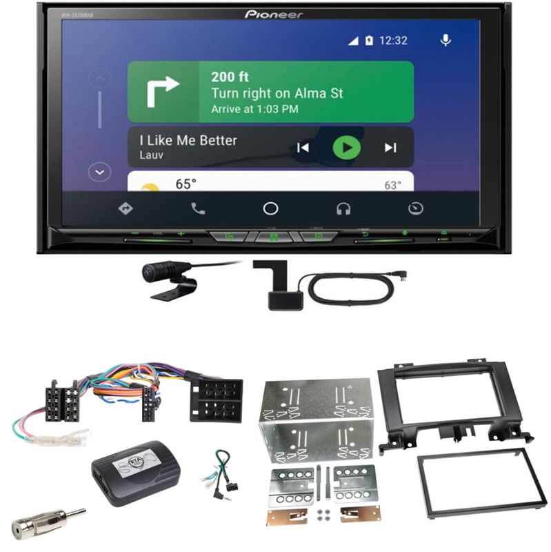 Pioneer AVH-Z9200DAB Android Auto Einbauset für Mercedes Sprinter W906 Crafter