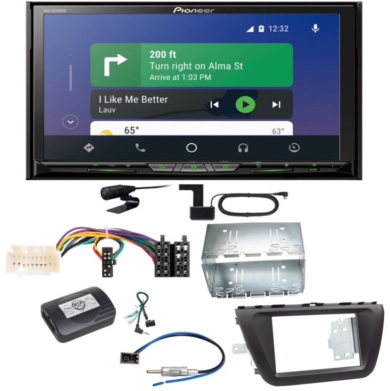 Pioneer AVH-Z9200DAB Android Auto Carplay USB Einbauset für Suzuki SX4 S-Cross Pioneer AVH-Z9200DAB Android Auto Carplay USB Einbauset für Suzuki SX4 S-Cross