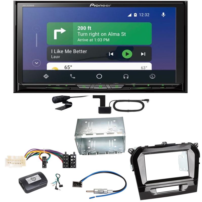 Pioneer AVH-Z9200DAB Android Auto Carplay USB Einbauset für Suzuki Vitara LY Pioneer AVH-Z9200DAB Android Auto Carplay USB Einbauset für Suzuki Vitara LY