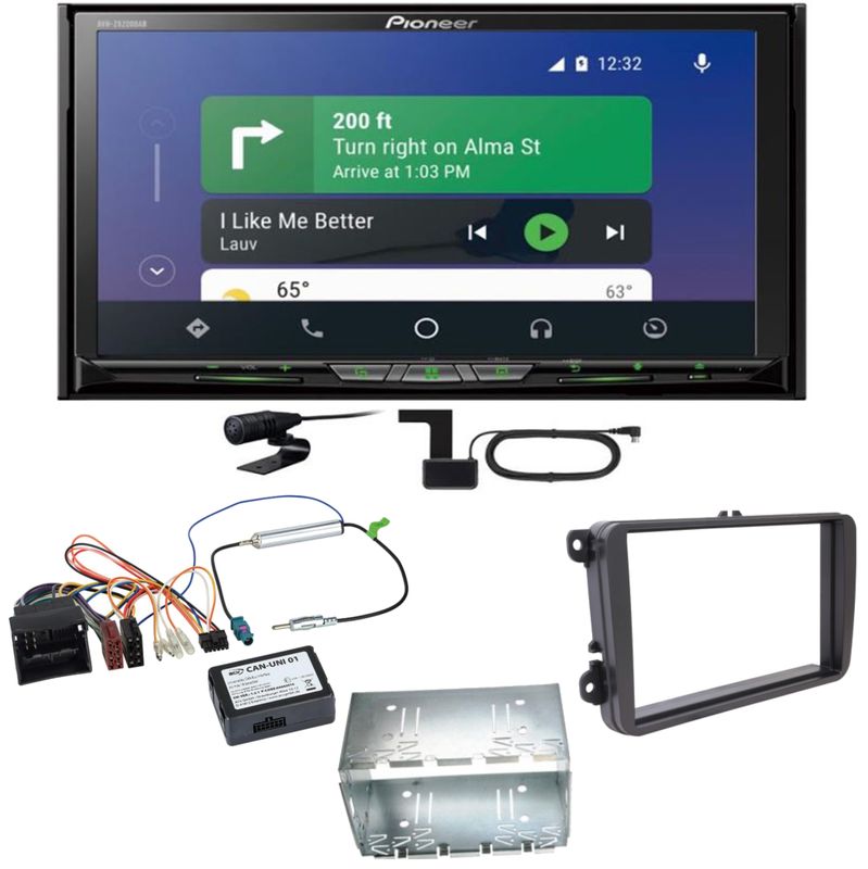 Pioneer AVH-Z9200DAB Android Auto Carplay USB Einbauset für T6 Sharan 2 Beetle Pioneer AVH-Z9200DAB Android Auto Carplay USB Einbauset für T6 Sharan 2 Beetle