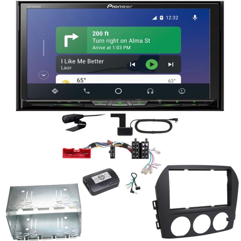 Pioneer AVH-Z9200DAB Android Auto Carplay Bluetooth Einbauset für Mazda MX-5 NC Pioneer AVH-Z9200DAB Android Auto Carplay Bluetooth Einbauset für Mazda MX-5 NC