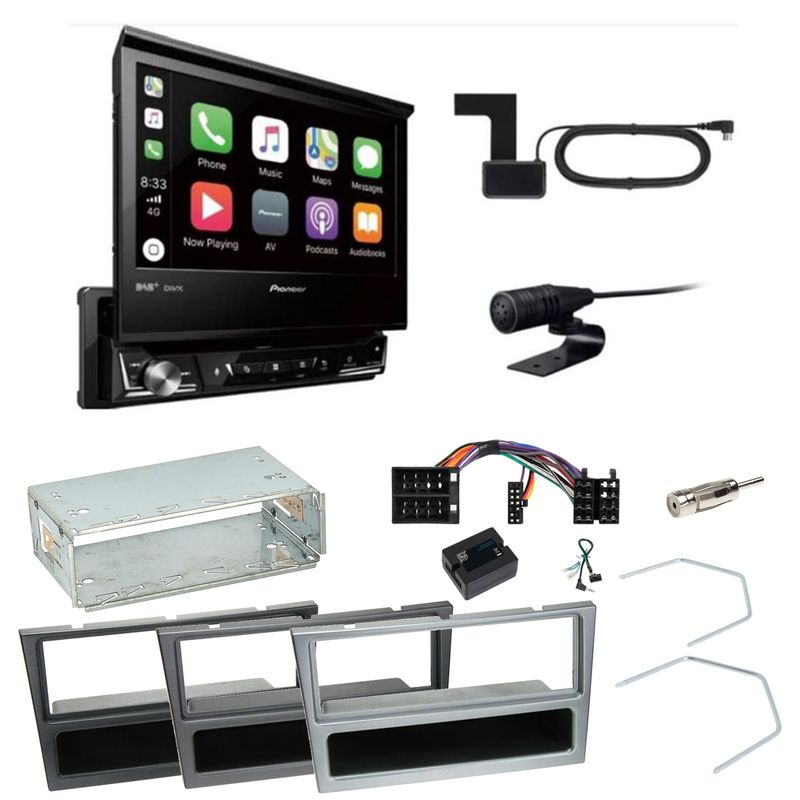 Pioneer AVH-Z7200DAB Bluetooth Einbauset für Opel Omega B Meriva A Agila Vivaro Pioneer AVH-Z7200DAB Bluetooth Einbauset für Opel Omega B Meriva A Agila Vivaro