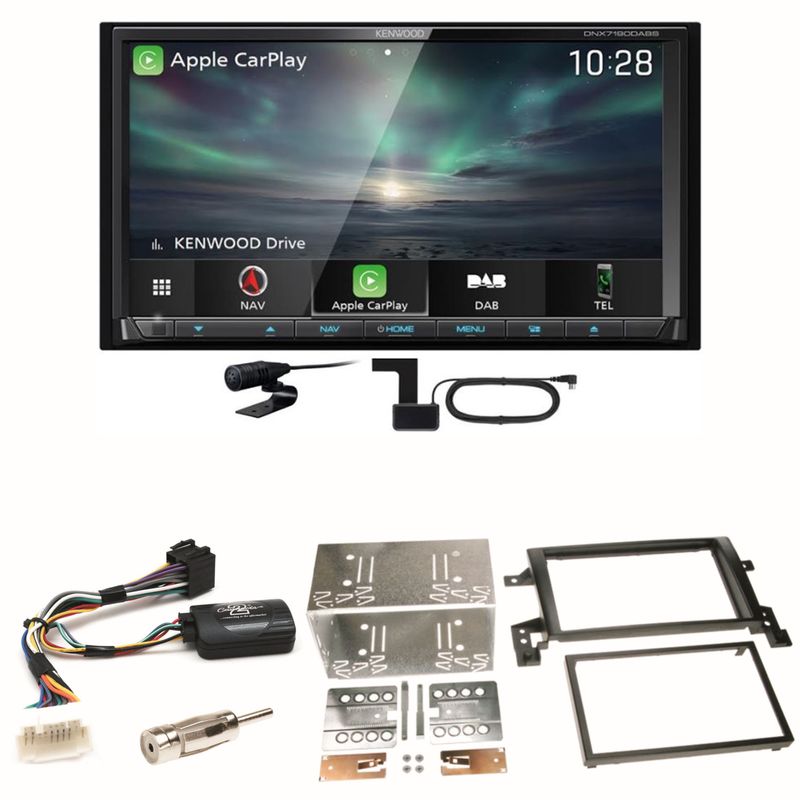 Kenwood DNX-7190DABS Android Auto Carplay Einbauset für Suzuki Grand Vitara JT Kenwood DNX-7190DABS Android Auto Carplay Einbauset für Suzuki Grand Vitara JT