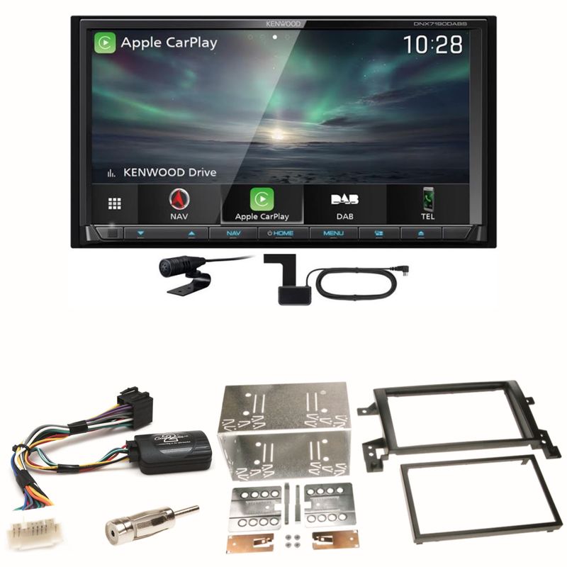 Kenwood DNX-7190DABS Android Auto Carplay Einbauset für Suzuki Grand Vitara JT Kenwood DNX-7190DABS Android Auto Carplay Einbauset für Suzuki Grand Vitara JT