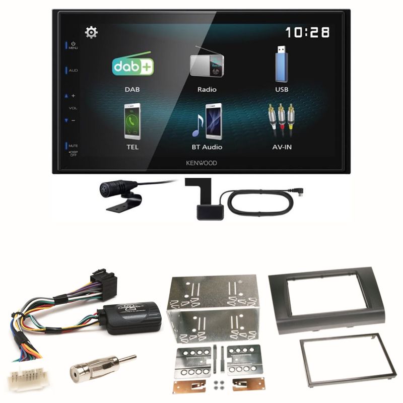 Kenwood DMX-125DAB Bluetooth USB DAB+ MP3 Einbauset für Suzuki Swift Sport EZ MZ Kenwood DMX-125DAB Bluetooth USB DAB+ MP3 Einbauset für Suzuki Swift Sport EZ MZ