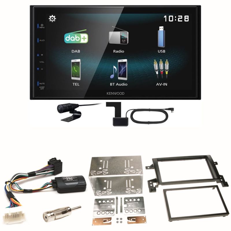 Kenwood DMX-125DAB Bluetooth MP3 DAB+ USB Einbauset für Suzuki Grand Vitara JT Kenwood DMX-125DAB Bluetooth MP3 DAB+ USB Einbauset für Suzuki Grand Vitara JT