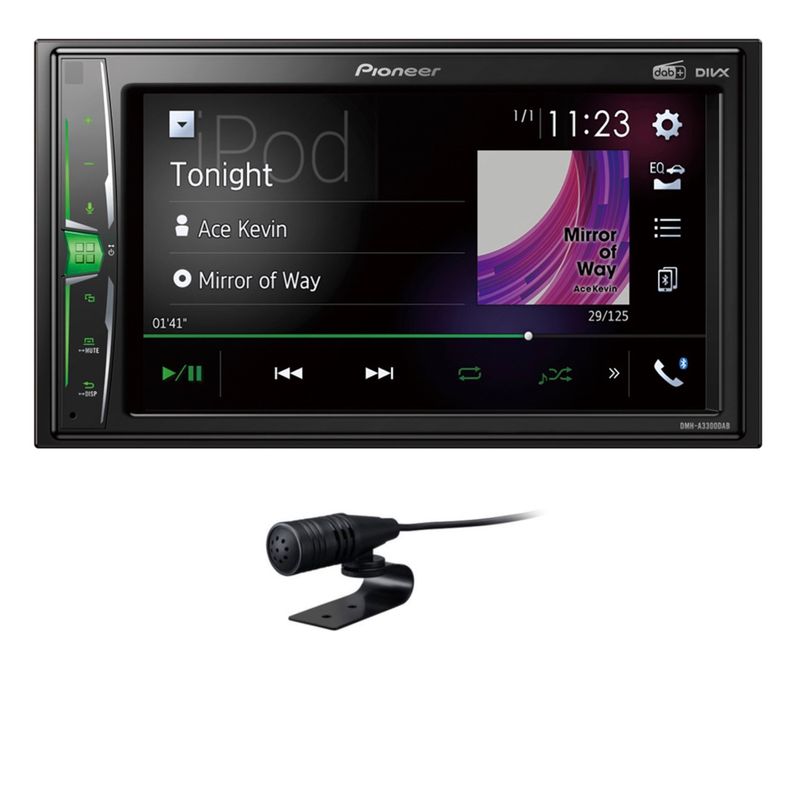 Pioneer DMH-A3300DAB USB MP3 Bluetooth Digitalradio 2-DIN WebLink Flac
