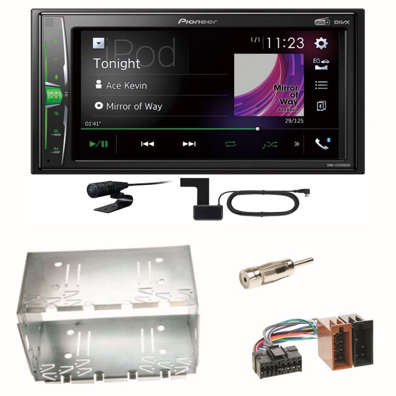 Pioneer DMH-A3300DAB USB Einbauset für Mercedes Vito Viano W639 W447 Sprinter Pioneer DMH-A3300DAB USB Einbauset für Mercedes Vito Viano W639 W447 Sprinter