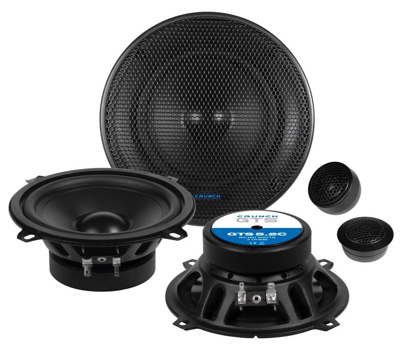 Crunch GTS-5.2C 13 cm 2 Wege Komponenten Lautsprecher System